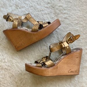 Coach Wedge Sandals